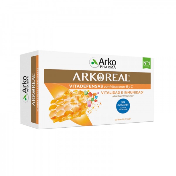ARKOREAL JALEA REAL VITAMINADA 20 AMPOLLAS