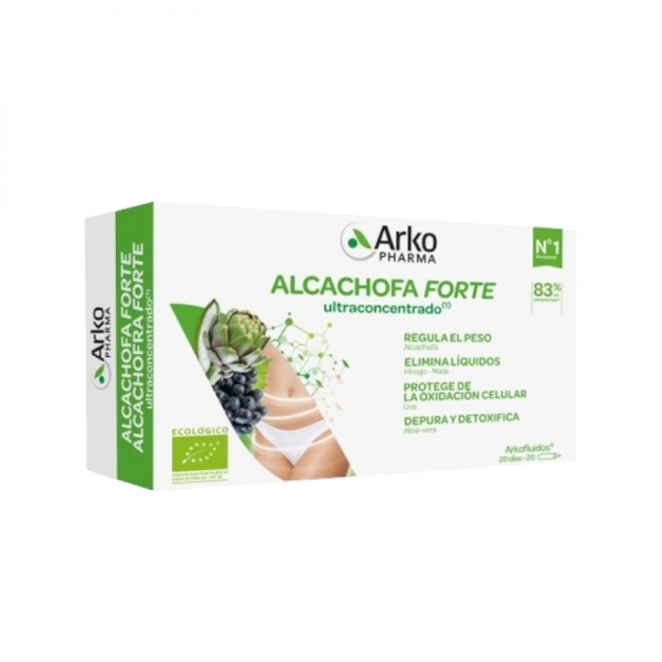 ALCACHOFA FORTE BIO CON ALOE 20 AMPOLLAS