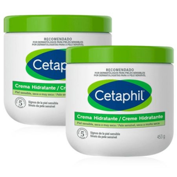 CETAPHIL DUPLO CREMA HIDRATANTE 2X453 G
