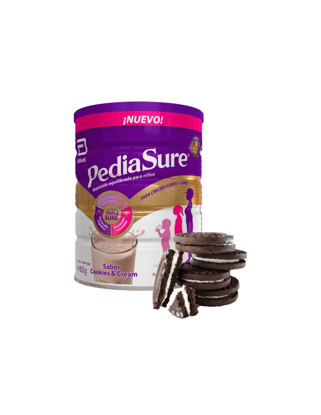 PEDIASURE COOKIES AND CREAM 850G