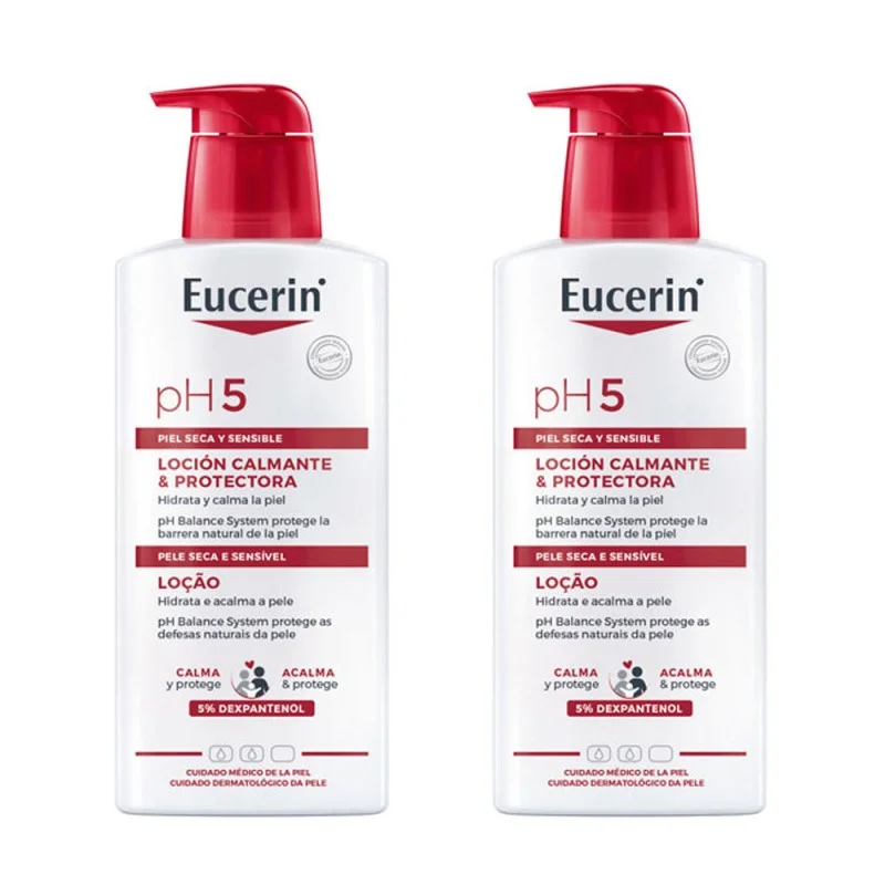 EUCERIN DUPLO LOCION CALMANTE PROTECTORA 2X400ML