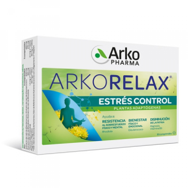 ARKORELAX ESTRÉS CONTROL 30 COMPRIMIDOS