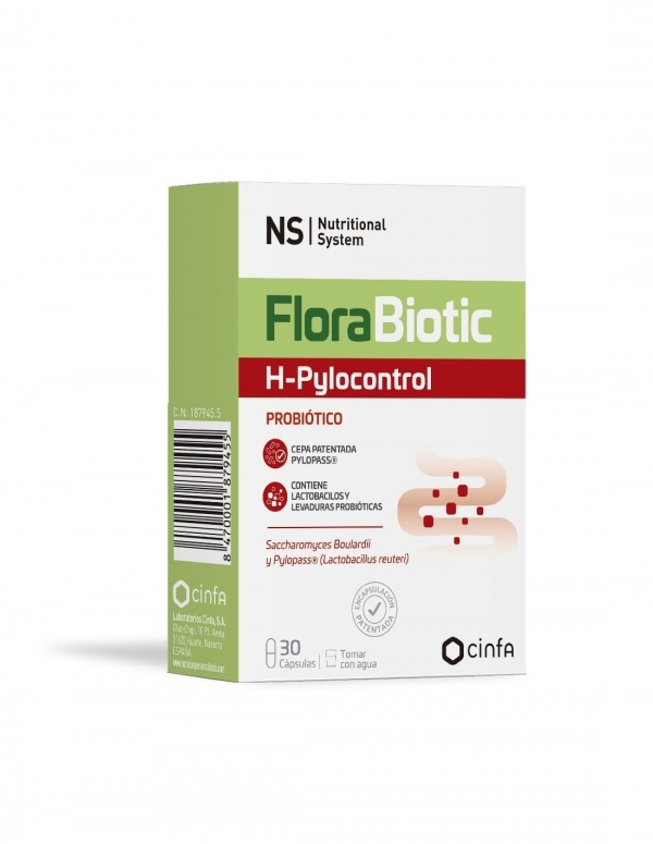 NS FLORABIOTIC H-PYLOCONTROL 28 CÁPSULAS