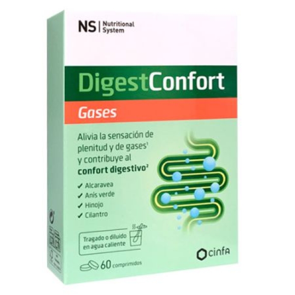 NS DIGEST CONFORT GASES 60 COMPRIMIDOS