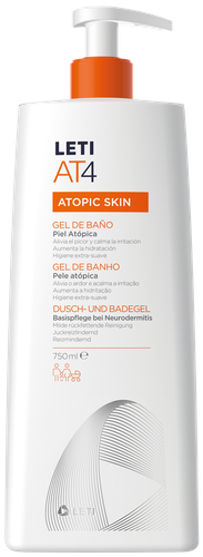LETI AT-4 GEL DE BAÑO DERMOGRASO 750 ML