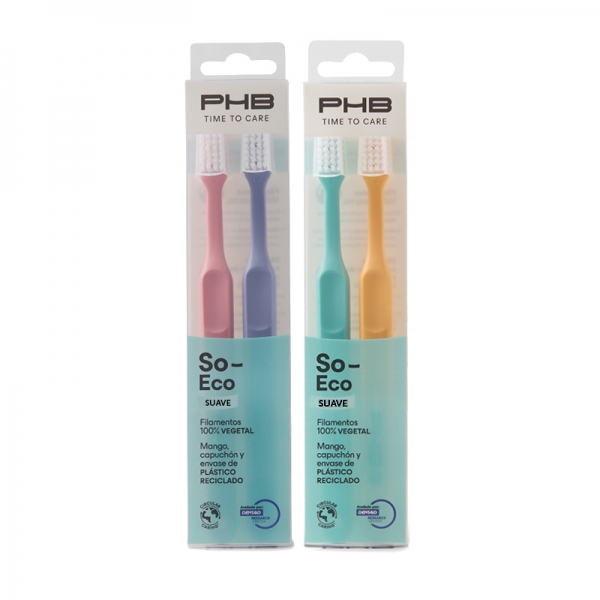 PHB TIME TO CARE SO ECO CEPILLO SUAVE DUPLO