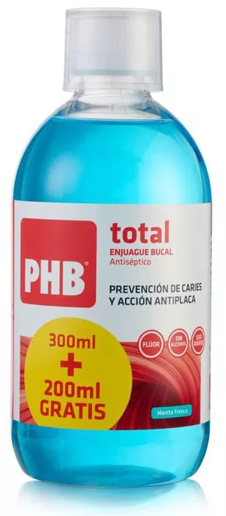 PHB TOTAL ENJUAGUE BUCAL 300+200ML