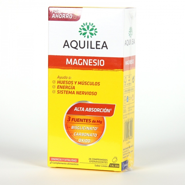 AQUILEA MAGNESIO 28 COMPRIMIDOS EFERVESCENTES