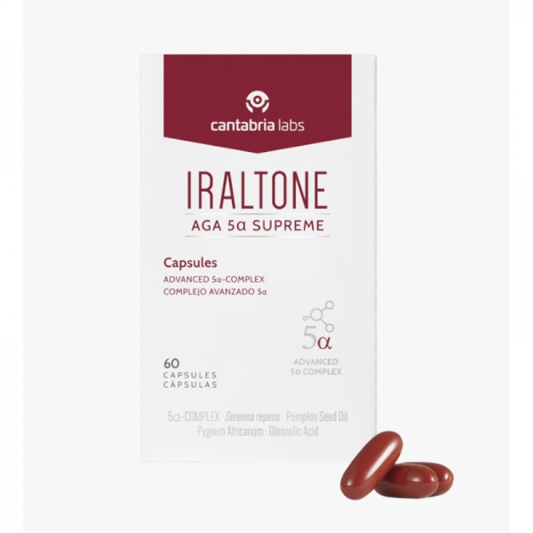 IRALTONE AGA 5-ALFA SUPREME 60 CAPSULAS