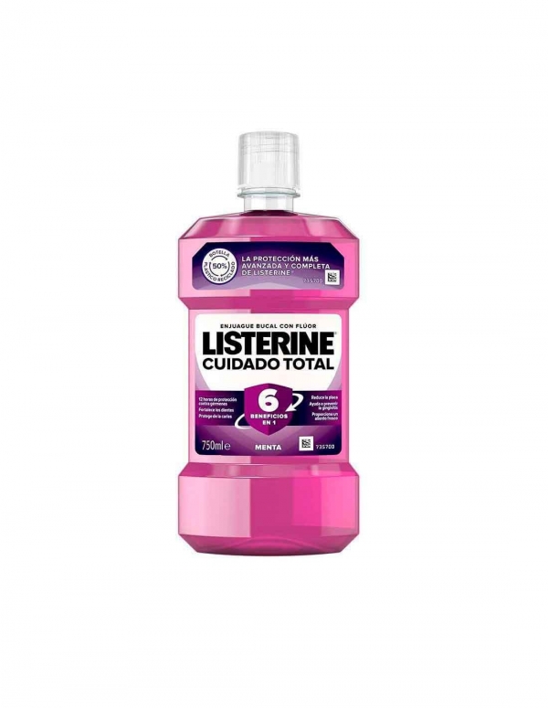 LISTERINE CUIDADO TOTAL 750 ML