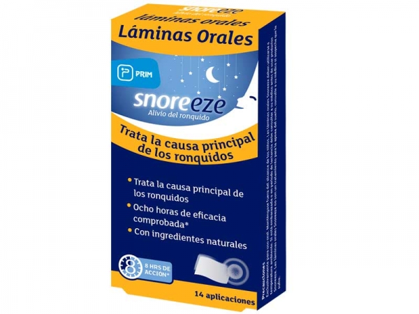 SNOREEZE 14 LAMINAS ORALES
