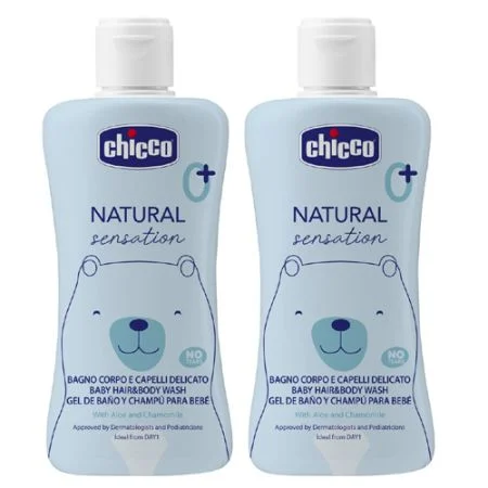 CHICCO BIPACK GEL-CHAMPU 2X500ML