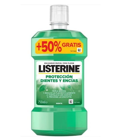 LISTERINE DIENTES Y ENCIAS 750ML