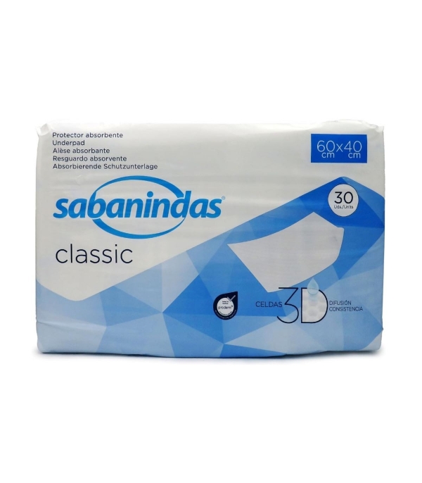 SABANINDAS 60X40CM 30 UNID