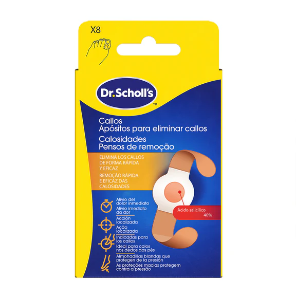 DR. SCHOLL APOSITOS PARA ELIMINAR CALLOS 8UNID