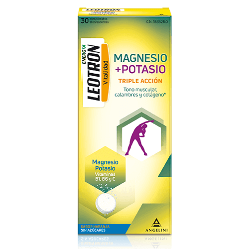 LEOTRON MAGNESIO+POTASIO 36 COMPRIMIDOS