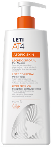 LETI AT4 LECHE CORPORAL 500 ML