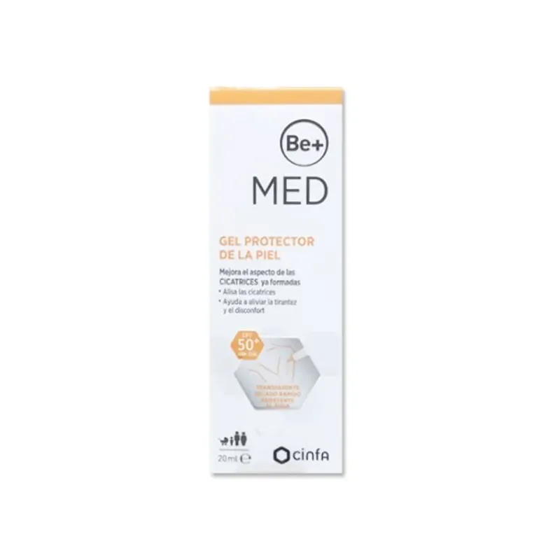 BE+ GEL PROTECTOR DE LA PIEL SPF 50+ 20ML