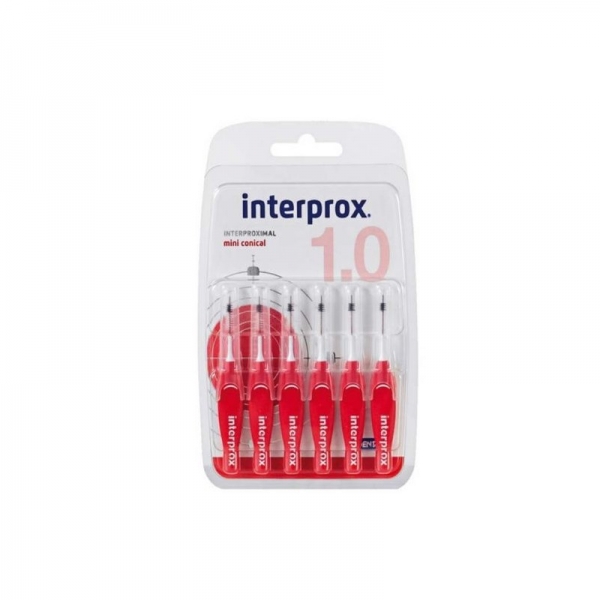CEPILLO INTERPROX MINI CONICO 6 UNIDADES