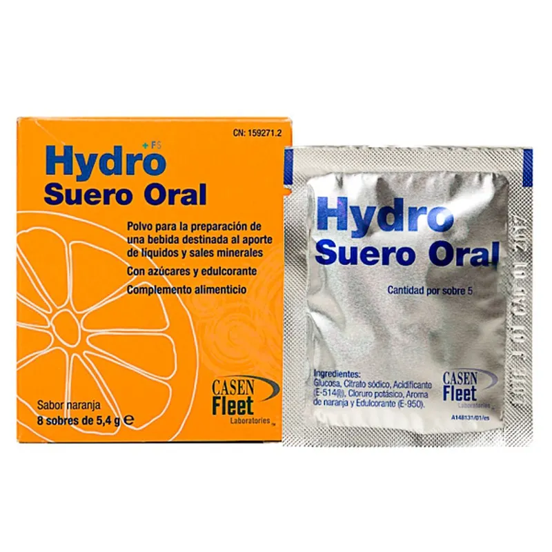 HYDRO SUERO ORAL 8 SOBRES