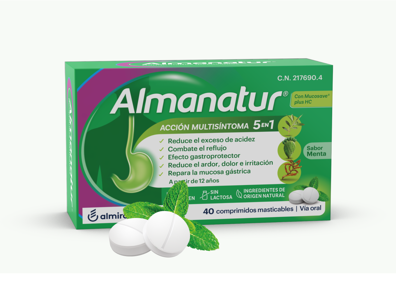 ALMANATUR 40 COMPRIMIDOS MASTICABLES