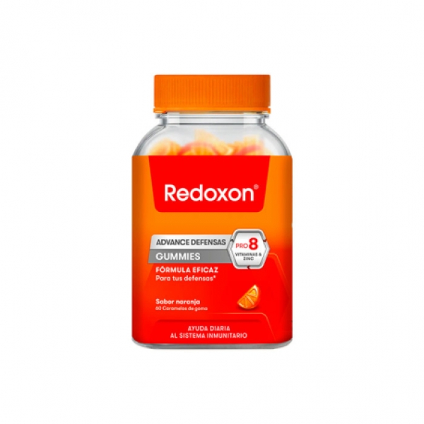 REDOXON ADVANCE DEFENSAS GUMMIES SABOR NARANJA 60 GUMMIES
