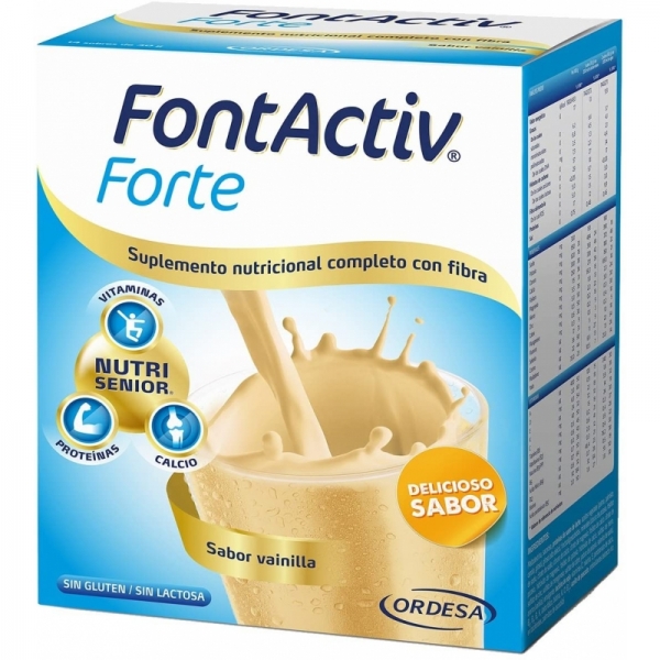 FONTACTIV FORTE SABOR VAINILLA 14 SOBRES