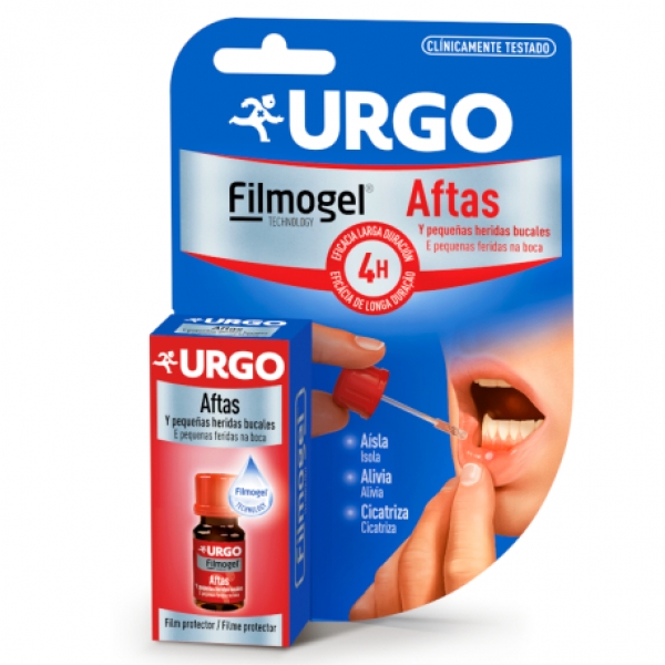 URGO FILMOGEL AFTAS Y PEQUEÑAS HERIDAS BUCALES 6 ML