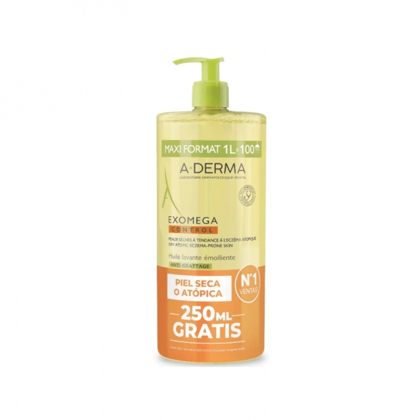 DUCRAY EXOMEGA CONTROL ACEITE LIMPIADOR 1L