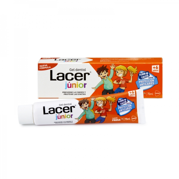 LACER JUNIOR GEL DENTAL FRESA 75 ML.