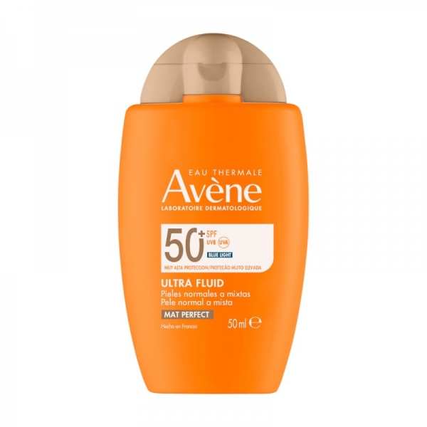 AVENE SOLAR ULTRA FLUIDO MAT PERFECT CON COLOR SPF50+ 50 ML