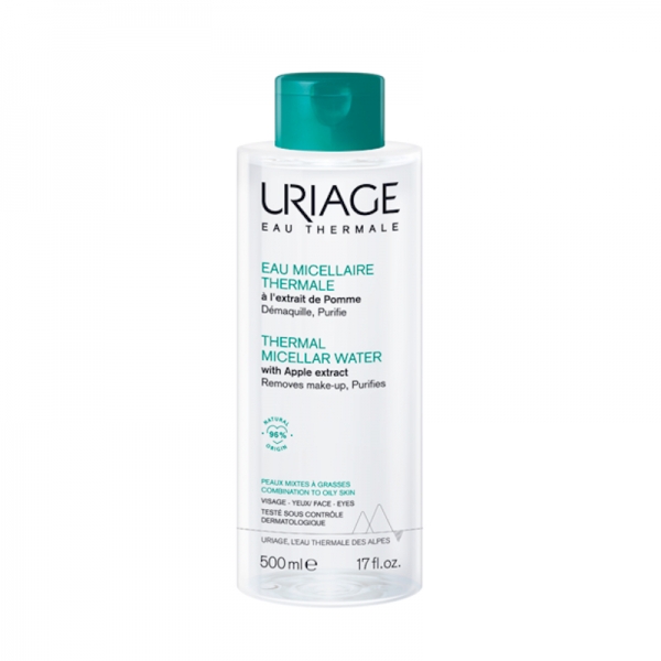 URIAGE AGUA MICELAR PARA PIELES MIXTAS/GRASAS 500 ML.