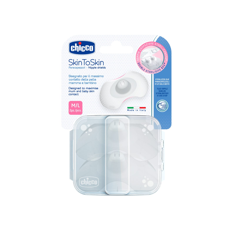 CHICCO PROTEGEPEZONES SILICONA 2UD TALLA M/L