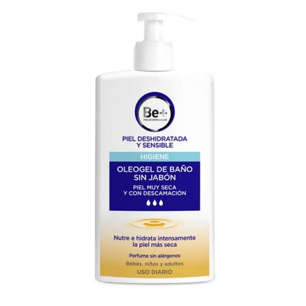 BE+ OLEOGEL DE BAÑO SIN JABON 1 LITRO