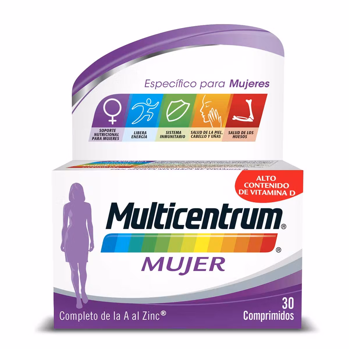 MULTICENTRUM MUJER 30 COMPRIMIDOS