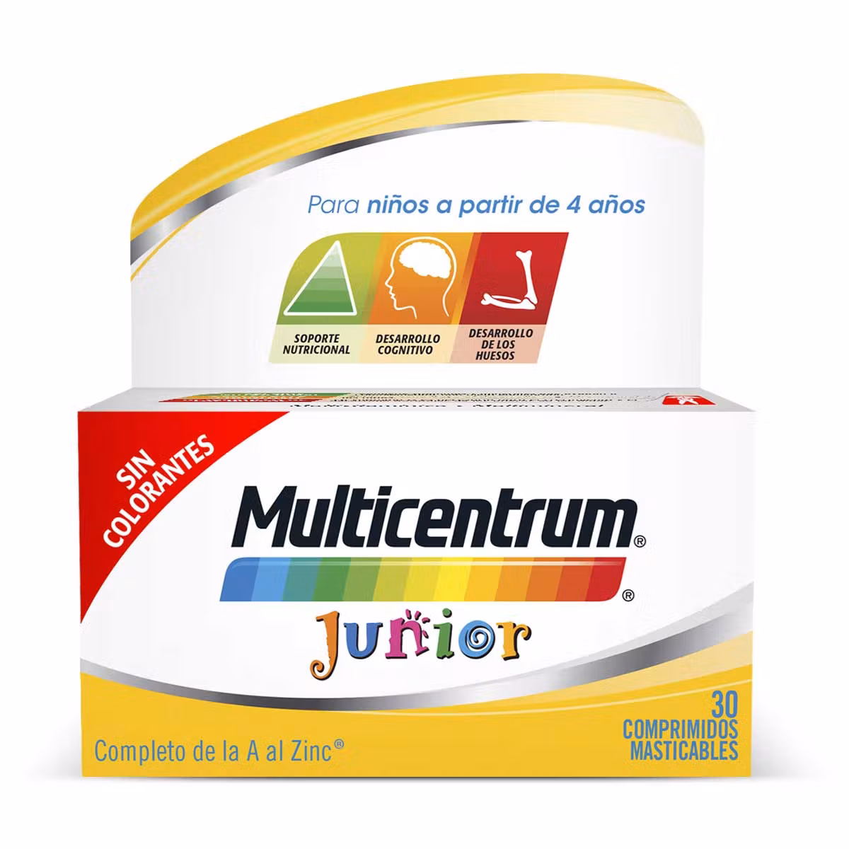 MULTICENTRUM JUNIOR 30 COMPRIMIDOS