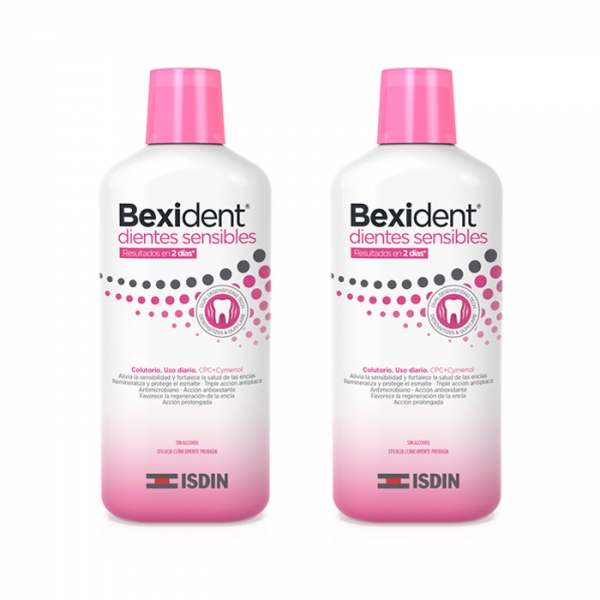BEXIDENT DUPLO COLUTORIO DIENTES SENSIBLES 2X500ML