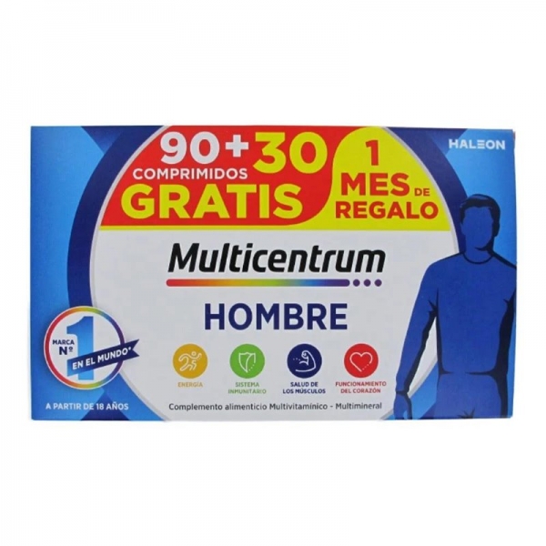 MULTICENTRUM MEN 90 + 30 CAPSULAS